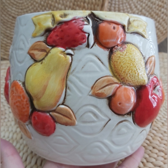Napco Japan 1970s Pinapple Cookie Jar - Picture 11 of 12